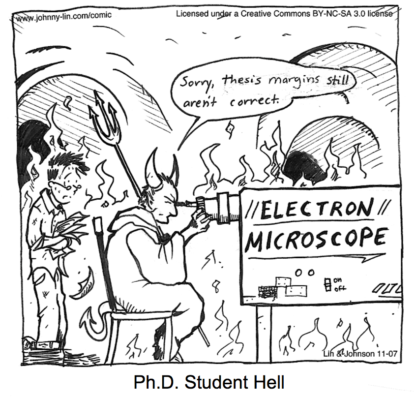 Thesis cartoon